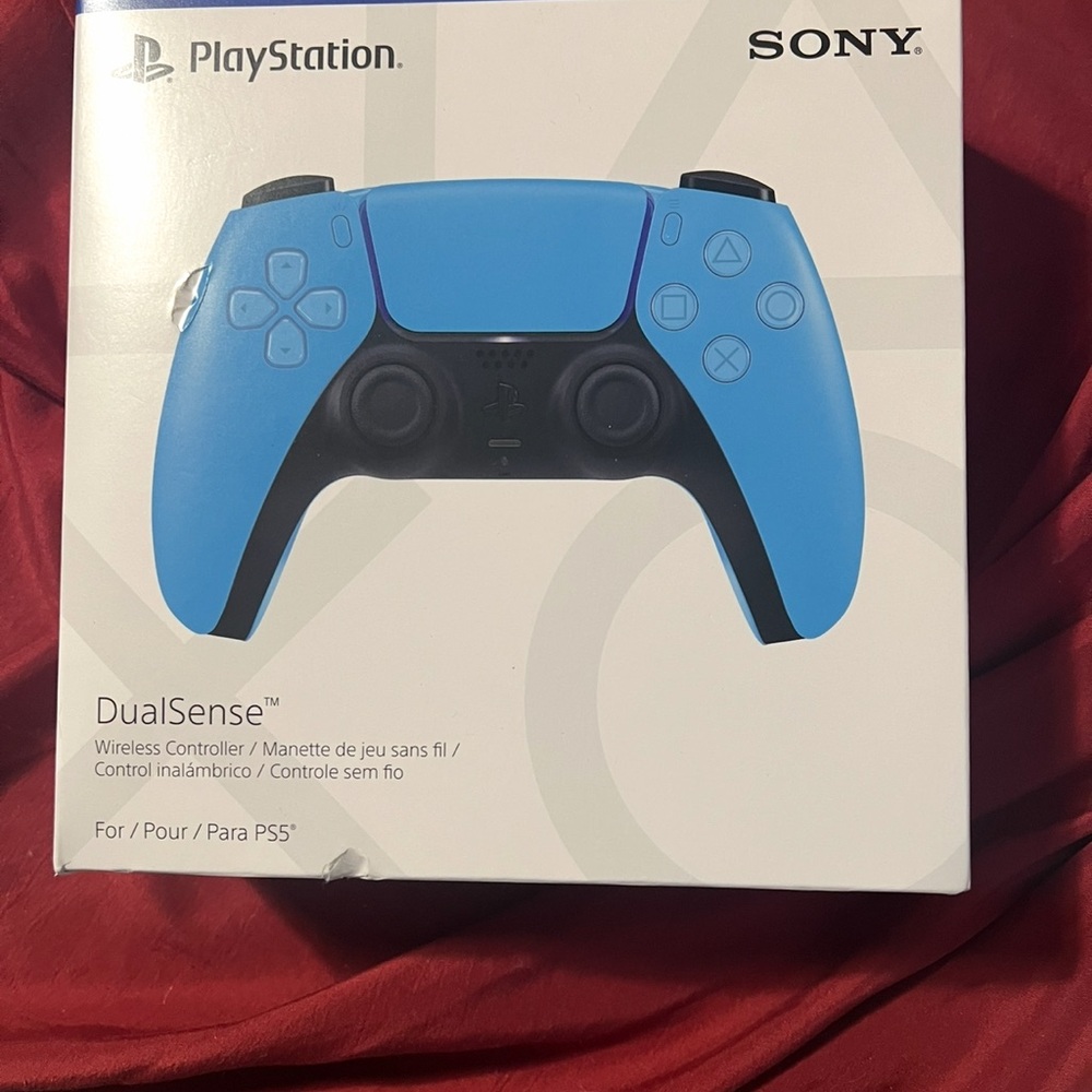 Brand new, never opened. Sony DualSense Wireless Controller - Vibrant Blue
